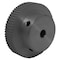 B&B Manufacturing 72MP025-6A3, Timing Pulley, Aluminum, Clear Anodized,  72MP025-6A3 - alternate 2